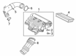 Jeep Renegade Air Filter Box Diagram - 68516903AA