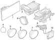 2024 Dodge Hornet Car Speakers Diagram - 68607207AA