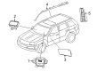2022 Jeep Grand Cherokee WK Air Bag Diagram - 5SG30HL1AG