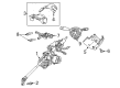Jeep Compass Steering Column Diagram - 68638598AA
