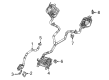 Jeep Grand Cherokee L Muffler Diagram - 68544231AD