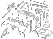 2024 Jeep Wrangler Sun Visor Diagram - 7EB88TX7AB