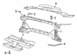 Ram 2500 Radiator Support Diagram - 68453036AC