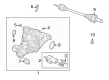 2022 Jeep Grand Cherokee Drive Shaft Diagram - 68206210AD