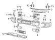 2024 Jeep Wrangler Bumper Diagram - 68535640AC