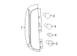 Ram ProMaster City Back Up Light Diagram - 68311694AA