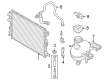 Dodge Hornet Coolant Reservoir Diagram - 68606909AA
