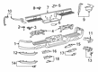 Ram Bumper Diagram - 68404437AB