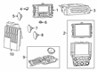 2023 Ram 3500 Car Speakers Diagram - 5064360AC