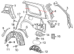 2022 Jeep Grand Cherokee WK Fuel Door Diagram - 5LW29PDNAB