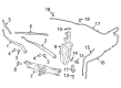 Jeep Compass Wiper Pivot Diagram - 55112661AE