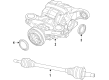 2022 Dodge Challenger Axle Shaft Diagram - 53010849AC