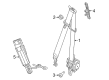 2022 Dodge Durango Seat Belt Diagram - 6JW85DX9AB