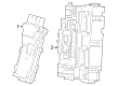 Dodge Hornet Body Control Module Diagram - 68613456AA