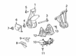 Ram 1500 Engine Mount Bracket Diagram - 68248785AD