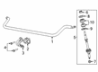 2021 Ram 3500 Sway Bar Kit Diagram - 68137193AC