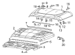 Jeep Wrangler Hood Diagram - 5043128AC