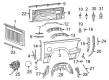 2023 Ram 1500 Wheelhouse Diagram - 68628904AA