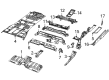 Jeep Grand Cherokee L Floor Pan Diagram - 68564383AA