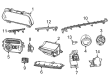 Jeep Wagoneer L Clock Spring Diagram - 68351728AD