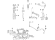 Jeep Control Arm Bolt Diagram - 6513167AA