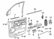 2022 Ram 1500 Armrest Diagram - 6YZ551X7AA