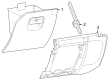 Jeep Gladiator Glove Box Diagram - 7FV19TX7AA