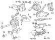 Ram 1500 Classic Engine Mount Diagram - 68152017AB