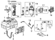 Ram Gas Cap Diagram - 57008425AC