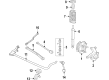 Jeep Wrangler Sway Bar Link Diagram - 68480860AB