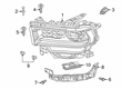 Ram 3500 Headlight Diagram - 68360183AC