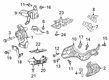 2022 Ram 1500 Engine Mount Diagram - 68264800AC