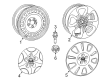 2020 Ram ProMaster City Spare Wheel Diagram - 68263169AA