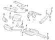 2022 Dodge Charger Exhaust Heat Shield Diagram - 5065767AC