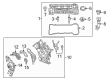 Dodge Grand Caravan Camshaft Seal Diagram - 5184855AB
