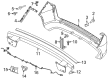 Jeep Renegade Parking Assist Distance Sensor Diagram - 68337392AA