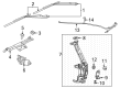 Chrysler Voyager Windshield Washer Nozzle Diagram - 68230657AA