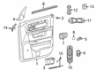2022 Ram 2500 Door Seal Diagram - 55112373AL
