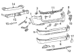 Jeep Compass Bumper Diagram - 68552418AA