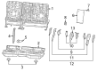 2022 Jeep Grand Cherokee Seat Cushion Diagram - 68578643AA