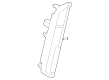 Jeep Grand Cherokee Side Marker Light Diagram - 68378433AB