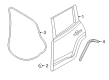 2022 Jeep Renegade Door Seal Diagram - 68520217AA