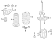 2023 Dodge Hornet Shock Absorber Diagram - 68700032AA