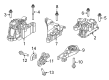 Jeep Renegade Transmission Mount Diagram - 68363996AA