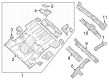 Jeep Wagoneer Floor Pan Diagram - 68425104AD