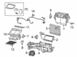 Jeep Gladiator Cabin Air Filter Diagram - 68565698AA