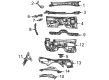 Jeep Grand Cherokee Dash Panels Diagram - 68473913AF