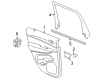 2016 Dodge Durango Weather Strip Diagram - 55399165AB