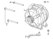 Dodge Durango Alternator Bracket Diagram - 68045250AC