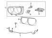 2022 Dodge Challenger Headlight Diagram - 68378879AB